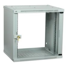 Шкаф LINEA WE 15U 600x600мм дверь стекло серый