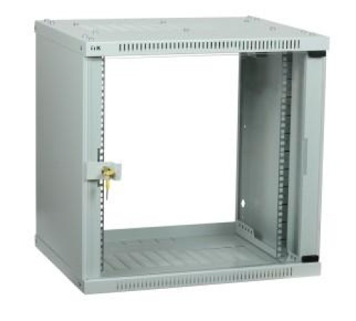 Шкаф LINEA WE 15U 600x600мм дверь стекло серый