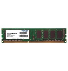 Оператвная память Patriot SL DDR3 DIMM 8GB 1600MHz CL11 1*8GB 11-11-11-28 1,5V