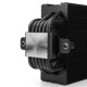 Кулер для процессора/ CPU Cooler Thermalright Burst Assasin 120 EVO Dark (4-pin PWM, 156mm, Ni/CU, 6x6mm, 2x120mm, 66.17CFM, 25.6dBA, 1550RPM, S: 1700, 1200, 115X, AM5, AM4)