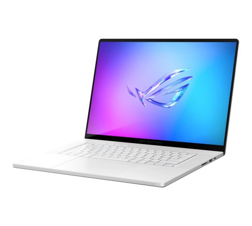 Ноутбук/ ASUS ROG Zephyrus G16 GA605KM-QR036 16"(2560x1600 OLED 240Hz)/AMD Ryzen AI 7 350(2Ghz)/32768Mb/1024PCISSDGb/noDVD/Ext:nVidia GeForce RTX 5060(8192Mb)/Cam/BT/WiFi/90WHr/war 1y/1.85kg/Platinum White/DOS + чехол