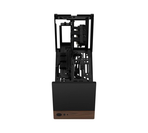 Корпус без блока питания/ Case Fractal Design Terra, Mini-Tower, no fans, 1xUSB-A 3.0 + 1xUSB 3.2 Type-C, SFX PSU Support, mITX Graphite