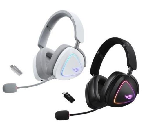 Гарнитура ASUS ROG DELTA II, 2.4GHz, Bluetooth,3.5mm, 315g, 20Hz~20kHz, RGB Lighting