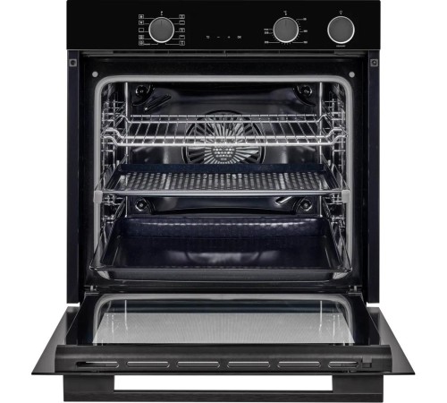 Электрический духовой шкаф Kuppersberg/ 60 см, 80 л, High-Tech, 10 режимов, ПАР, Soft Close, телескопические направляющие, черный цвет Электрический духовой шкаф Kuppersberg/ 60 см, 80 л, High-Tech, 10 режимов, ПАР, Soft Close, телескопические направляющие, черный цвет