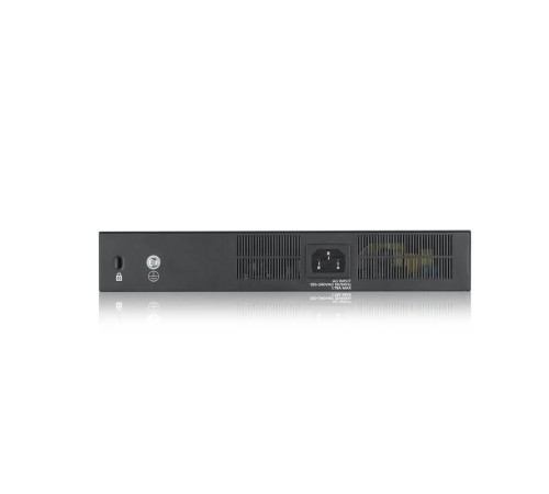 Коммутатор/ ZYXEL GS1920-8HPv2 Hybrid Smart switch PoE+ ZYXEL Nebula Flex, 8xGE PoE+, 2xCombo (SFP/RJ-45), silent (fanless), budget PoE 130W, Standalone / cloud management