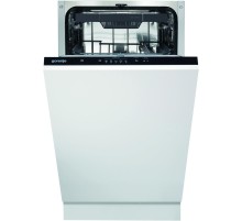 Встраиваемые посудомоечные машины GORENJE/ узкая, Класс энергопотребления: А++  11 стандартных комплектов посуды  Количество корзин: 3  Полный AquaStop  Габаритные размеры (шхвхг): 44.8 × 81.5 × 55 см