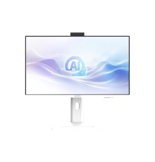 Моноблок MSI Modern AM273QP AI 1UM AiO 27" WQHD (2560x1440)IPS AG Non-touch, Core Ultra 5 125H (3.6GHz), 16Gb DDR5(2*8GB), 512GB SSD M.2, Intel UHD, WiFi, BT, camera, WirelessKB&mouse Eng/Rus,NoOS,1y,White
