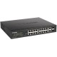 Коммутатор/ DES-1018MPV2,DES-1018MPV2/A1A Unmanaged Switch 16x100Base-TX PoE, 2xCombo 1000Base-T/SFP, PoE Budget 247W, Long-range PoE up to 250m, metal case