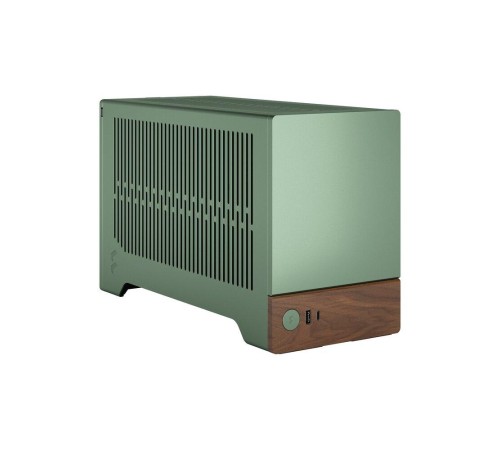 Корпус без блока питания/ Case Fractal Design Terra, Mini-Tower, no fans, 1xUSB-A 3.0 + 1xUSB 3.2 Type-C, SFX PSU Support, mITX Jade