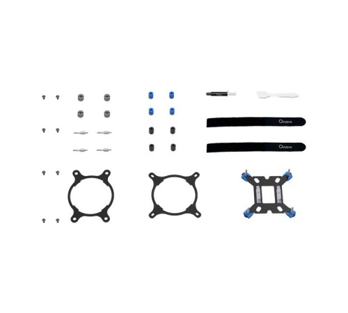 Система водяного охлаждения Ocypus Delta L24 BK ARGB V2, 240mm, ARGB Pump,2x120mm ARGB fans, LGA115X/1200/1700/18XX, AM4/AM5
