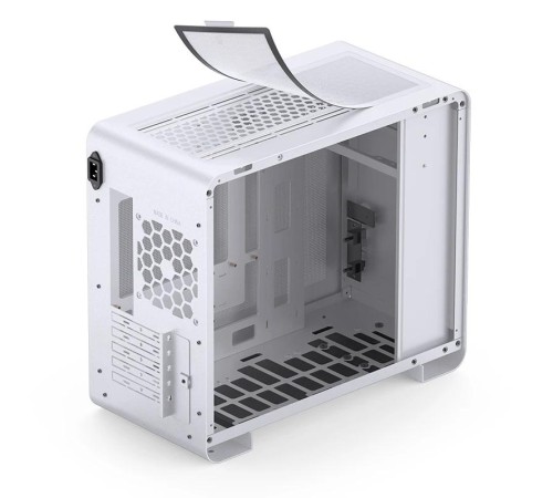 Корпус без блока питания/ Case JONSBO U4 Mini, Mini-Tower, TG, no fan, 1xUSB-A 3.0 + 1xUSB-C 3.2, mATX, mITX White Корпус без блока питания/ Case JONSBO U4 Mini, Mini-Tower, TG, no fan, 1xUSB-A 3.0 + 1xUSB-C 3.2, mATX, mITX White
