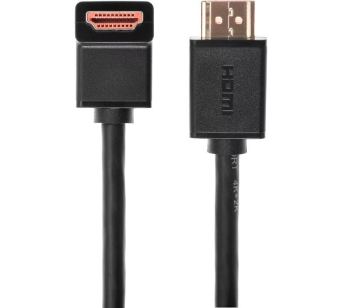 Кабель/ Кабель HDMI---HDMI ver 2.0 угловой коннектор 90град 3м,Telecom <TCG225-3M> Кабель/ Кабель HDMI---HDMI ver 2.0 угловой коннектор 90град 3м,Telecom <TCG225-3M>