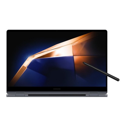 Ноутбук/ Samsung Galaxy Book4 360 15""(1920x1080 AMOLED)/Touch/Intel Core 7 150U(1.8Ghz)/16384Mb/512PCISSDGb/noDVD/Int:Intel® Graphics/Cam/BT/WiFi/68WHr/war 1y/1.16kg/Gray/Win11Home + Eng kbd 3 pin