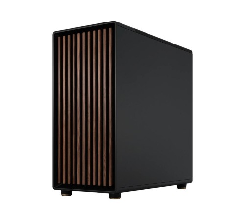 Корпус без блока питания/ Case Fractal Design North XL, Full-Tower, 3x140mm, 2xUSB-A 3.0 + 1xUSB 3.2 Type-C E-ATX, ATX, mATX, mITX Wood panel Charcoal Black