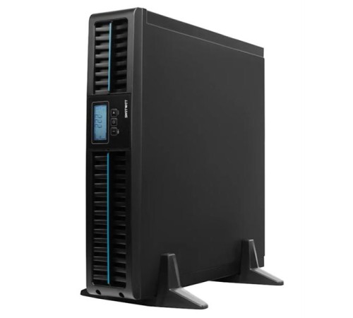 Источник бесперебойного питания SMARTWATT ИБП Онлайн, мощность 2000/1800 ВА/Вт, стоечный/напольный, LCD дисплей, управляемые розетки, IEC13 - 8 шт.