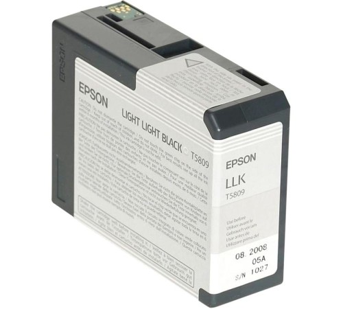 Картридж/ Epson Stylus Pro 3800 Ink Cartridge (80ml) Light Light Black Картридж/ Epson Stylus Pro 3800 Ink Cartridge (80ml) Light Light Black