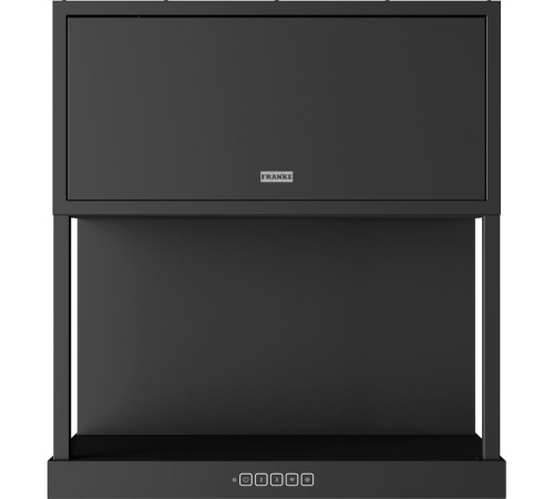 Вытяжка Franke FMA MODULAR F60 BK MATT/ Best, Настенная вытяжка Maris FMA MODULAR F60 BK MT, черный матовый, ширина 600 мм, 1050 м3/ч, сенсорное управление, угольный фильтр в комплекте
