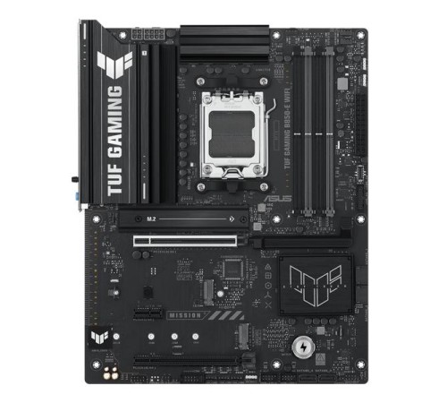 Материнская плата ASUS TUF GAMING B850-E WIFI, AM5, B850, 4*DDR5, 4*SATA, 3*M.2, 4*USB 3.2, 3*USB 2.0, Type-C, 3*PCIx16, 1*PCIx1, DP+HDMI, ATX; 90MB1L20-M0EAY0