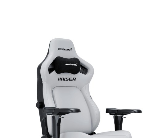 Кресло игровое Anda Seat Kaiser 4 XL Cloudy White (модель AD12) Кресло игровое Anda Seat Kaiser 4 XL Cloudy White (модель AD12)