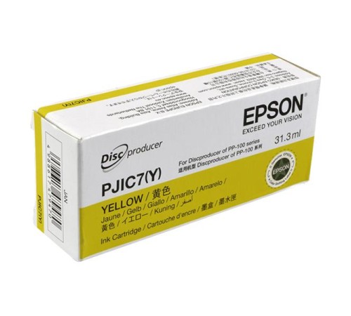 Картридж/ EPSON C13S020692 PJIC7 Yellow Discproducer Ink PP-100 Картридж/ EPSON C13S020692 PJIC7 Yellow Discproducer Ink PP-100