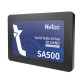 SSD накопитель Netac SSD SA500 120GB 2.5 SATAIII 3D NAND, R/W up to 500/400MB/s, TBW 60TB, 3y wty