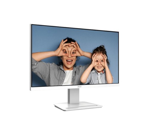 Монитор MSI PRO MP2412W 23.8" 16:9 FHD(1920x1080) VA Flat,1ms(MPRT),4000:1,100M:1,300nit,178/178,HDMI 1.4,Tilt,VESA,100Hz,White,1y war-ty
