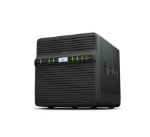 Система хранения данных Synology QC 1,1GhzCPU/2Gb/RAID0,1,10,5,6/upto 4HP HDD SATA(3.5', 2.5')/2xUSB3.2/2xGbE/iSCSI/2xIPcam(up to 30)/1xPS/1YW repl DS418