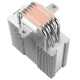 Кулер для процессора/ CPU Cooler Thermalright Burst Assassin 120 SE (4-pin PWM, 148mm, Al/Cu, 6x6mm, 1x120mm, 66.17CFM, 25.6dBA, 1550RPM, S: 1851/1700/1200/115X, AM5/AM4, silver, black)