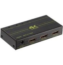 GCR Матричный переключатель HDMI 2.0, 4 x 2 GreenLine, ARC, audio, 4:4:4, пульт ДУ