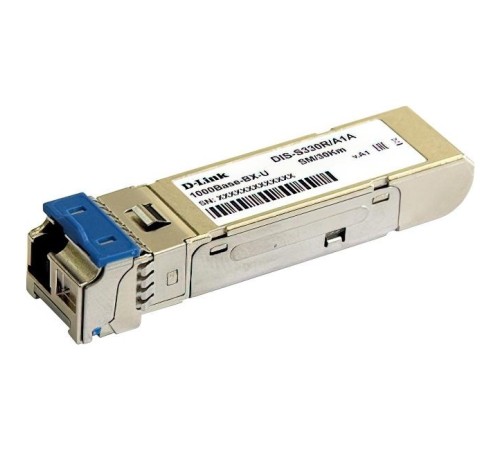 Трансивер/ DIS-S330R Industrial WDM SFP Transceiver, 1000Base-BX-U, Simplex LC, TX: 1310nm, RX: 1550nm, Single-mode, 30KM, - 40° to 85°C Трансивер/ DIS-S330R Industrial WDM SFP Transceiver, 1000Base-BX-U, Simplex LC, TX: 1310nm, RX: 1550nm, Single-mode, 30KM, - 40° to 85°C