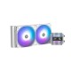 Система водяного охлаждения Zalman CPU Liquid Cooler 240mm, ARGB, white