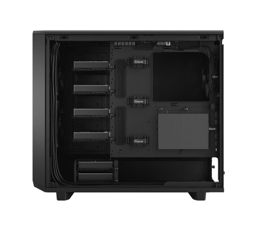 Корпус ПК без блока питания/ Case Fractal Design Meshify 2 Solid, Midi-Tower, 3x140mm, 2xUSB-A 3.2 + 1xUSB 3.2 Type-C E-ATX, ATX, mATX, mITX, Black