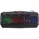 Defender Проводная игровая клавиатура Werewolf GK-120DL RU,RGB подсветка,19 Anti-Ghost
