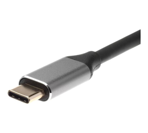 Кабель/ Кабель USB 3.1 Type-Cm --> HDMI A(m) 4K@60Hz,1.8m,Alum,iOpen(Aopen/Qust) <ACU423MC-1.8M>