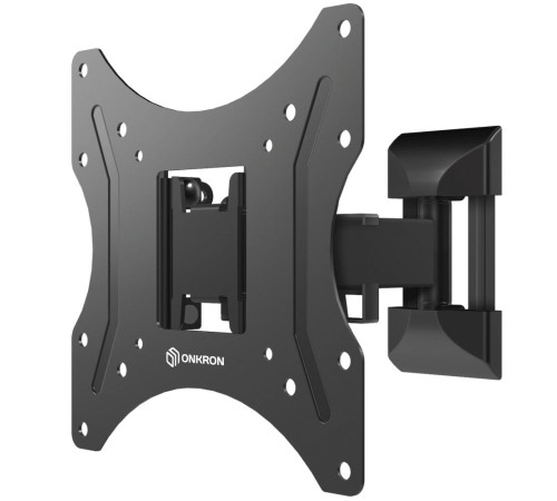 ONKRON кронштейн для телевизора 17"-43" наклонно-поворотный, чёрный M2S ONKRON кронштейн для телевизора 17"-43" наклонно-поворотный, чёрный M2S