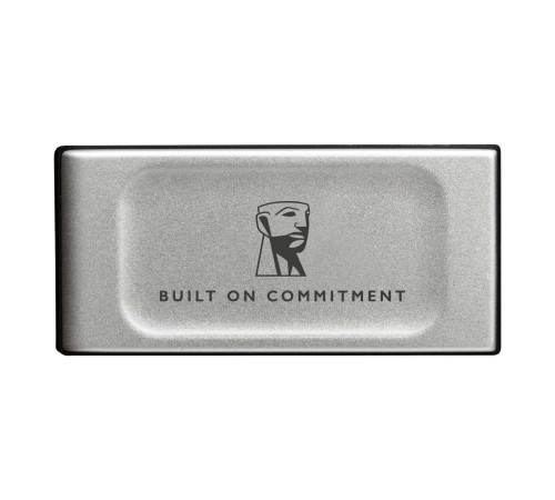 Твердотельный накопитель/ Kingston External SSD XS2000 BOC, 1000GB, Type-C, USB 3.2 Gen 2x2, R/W 2000/2000MB/s, IP55, 70x33x14mm, Silver (60 мес)