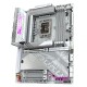 Материнская плата/ Z890 AORUS ELITE X ICE, Socket 1851, Intel®Z890, 4xDDR5-6400, 3xPCI-Ex16, 4xSATA3(RAID 0/1/5/10), 5xM.2, 8Ch Audio, 1x2.5GbLan, WiFi, (4+4)xUSB2.0, (6+2)xUSB3.2, (1+1)xUSB Type-C™, ATX, RTL