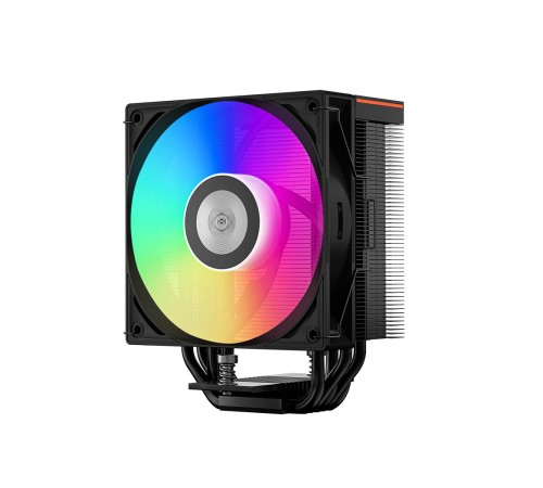 Кулер для процессора/ CPU Cooler PCCooler RT500 Digital ARGB BK (240W, 4-pin PWM, LED temp., 152mm, Al/Cu, 5x6mm, ARGB, 1x120mm, 73.32CFM, 34.9dBA, 2200RPM, S: 1851/1700/1200/115X, AM5/AM4, black) Кулер для процессора/ CPU Cooler PCCooler RT500 Digital ARGB BK (240W, 4-pin PWM, LED temp., 152mm, Al/Cu, 5x6mm, ARGB, 1x120mm, 73.32CFM, 34.9dBA, 2200RPM, S: 1851/1700/1200/115X, AM5/AM4, black)