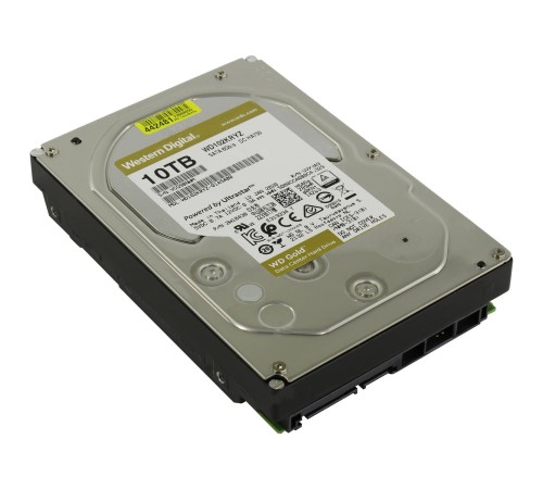 Жесткий диск/ HDD WD SATA3 10Tb Gold 7200 256mb  1 year warranty