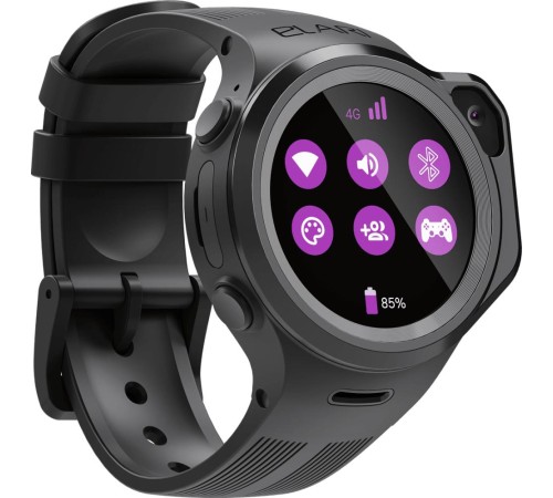 Детские умные часы телефон Elari Kidphone 4GR (KP-4GR) черные