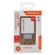 Сетевое З/У/ Сетевое З/У GoPower GPQC08 1USB+1Type-C 20W QC3.0 белый