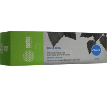 -/ Картридж лазерный Cactus CS-CF401A CF401A голубой (1400стр.) для HP CLJ M252/252N/252DN/252DW/M277n/