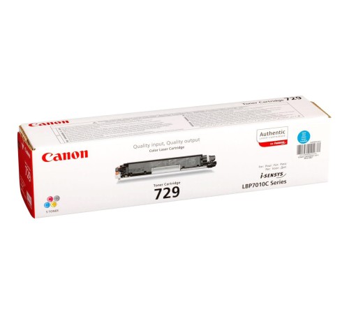 Тонер-картридж/ CLBP CARTRIDGE 729 C EUR Тонер-картридж/ CLBP CARTRIDGE 729 C EUR