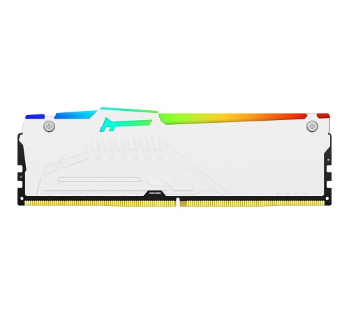 Память оперативная/ Kingston 64GB 6000MT/s DDR5 CL36 DIMM (Kit of 2) FURY Beast White RGB EXPO Память оперативная/ Kingston 64GB 6000MT/s DDR5 CL36 DIMM (Kit of 2) FURY Beast White RGB EXPO