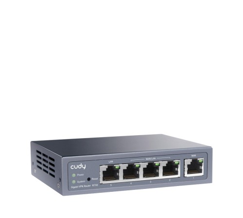 Маршрутизатор/ Gigabit Multi-WAN VPN Router, 1 GbE WAN,  1GbE LAN, 3 Configurable WAN/LAN,  Load balancing,  Link Backup, Zerotier/Wireguard/OpenVPN/IPSec/L2TP/PPTP VPN Server and Client, Zerotier,  IPv6, TR069/098/TR181/TR111, DNS over Cloudflare/Google/