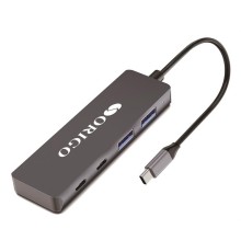 Концентратор USB ORIGO Концентратор USB-C, 2xUSB 3.0, 2xUSB-C