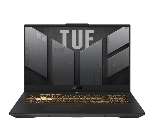 Ноутбук/ ASUS TUF F17 FX707ZC4-HX095 17.3"(1920x1080 (матовый, 144Hz) IPS)/Intel Core i5 12500H(2.5Ghz)/16384Mb/512PCISSDGb/noDVD/Ext:nVidia GeForce RTX3050(4096Mb)/Cam/BT/WiFi/56WHr/war 1y/2.6kg/Mecha Gray/DOS Ноутбук/ ASUS TUF F17 FX707ZC4-HX095 17.3"(1920x1080 (матовый, 144Hz) IPS)/Intel Core i5 12500H(2.5Ghz)/16384Mb/512PCISSDGb/noDVD/Ext:nVidia GeForce RTX3050(4096Mb)/Cam/BT/WiFi/56WHr/war 1y/2.6kg/Mecha Gray/DOS