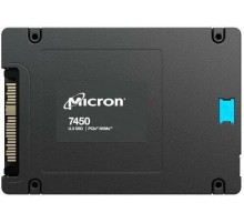 Твердотельный накопитель Micron 7450 PRO 15.36TB NVMe U.3 (15mm) PCIe NVMe Gen4 1x4 (v1.4) R6800/W5600MB/s 3D TLC MTTF 2М 1M/250K IOPS 28000TBW SSD Enterprise Solid State Drive, 1 year, OEM