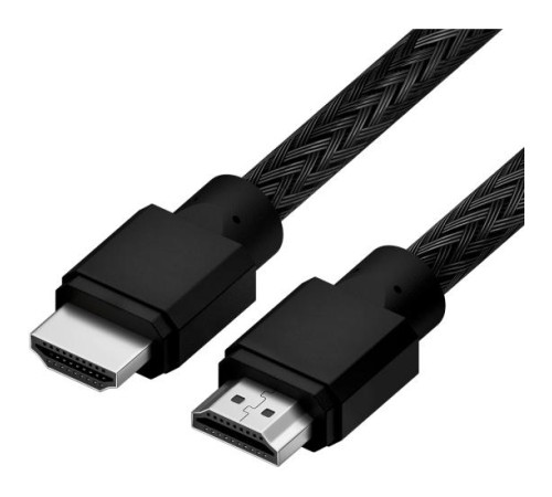 Кабель 2.0m HDMI 2.0, черный нейлон, Ultra HD, 4K 60 fps 60Hz/5K*30Hz, 3D, AUDIO, 18.0 Гбит/с Кабель 2.0m HDMI 2.0, черный нейлон, Ultra HD, 4K 60 fps 60Hz/5K*30Hz, 3D, AUDIO, 18.0 Гбит/с