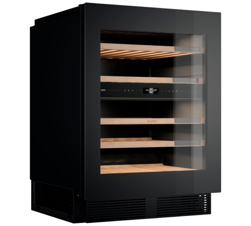 Винный шкаф ASKO/ Арт. 741100 ; Винный климатический шкаф, дизайн ELEMENTS, встраиваемый, 82х59.5х57.3 см, 38 бутылок, А+, 2 температурные зоны, черный